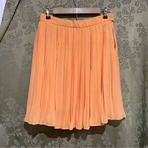 Escada Women’s Peach Pleated Skirt Size 42 (12/14)US